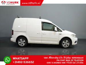 Volkswagen Caddy Van 2.0TDI 100 hp DSG Aut. Bi-Xenon/ Stand heater/ Alarm/ Carplay/ Seat heating/ Cruise/ Air conditioning/ Towbar