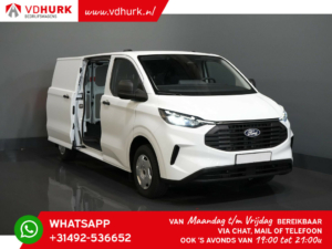 Ford Transit Custom Bestelbus 2.0 TDCI 136 pk L2 Trend 5 jaar/ 200.000km GARANTIE!/ LED/ Climate/ Verw.Voorruit/ Carplay/ Camera/ PDC/ Cruise