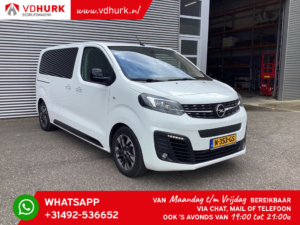 Opel Zafira Personenbus Tourer e-Combi 75 kWh 330km WLTP (DEMO) € 41.677,- incl. BTW Pano/ Elek.Schuifdeuren/ Massage Stoelen/ Leder/ Xenon/ Standkachel