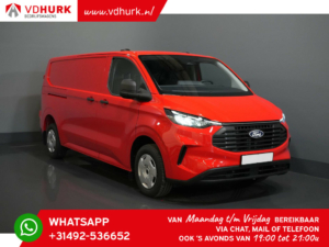 Ford Transit Custom Bestelbus 2.0 TDCI 136 pk L2 Trend 5 jaar/ 200.000km GARANTIE!/ LED/ Climate/ Verw.Voorruit/ Carplay/ Camera/ PDC/ Cruise