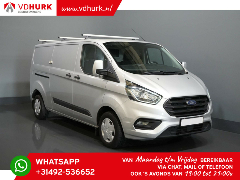 Ford Transit Custom Van 2.0 TDCI 130 CV L2 Trend Standkachel/ Trekhaak/ Stoelverw./ PDC/ LED/ Cruise