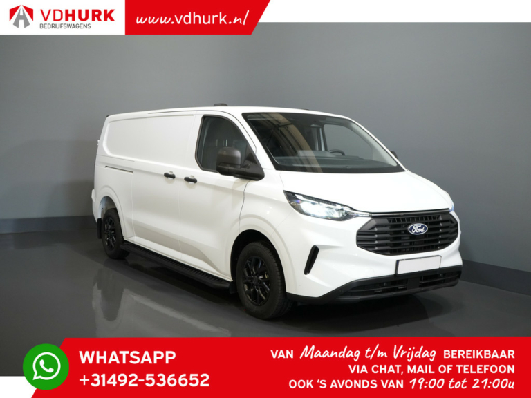 Ford Transit Custom Van 300 2.0 TDCI 136 CV L2 ¡5 años/ 200.000km GARANTIZADOS! LMV/ Spoiler/ Estribos laterales/ LED/ Carplay/ Climatización/ Cámara/ PDC/ Crucero