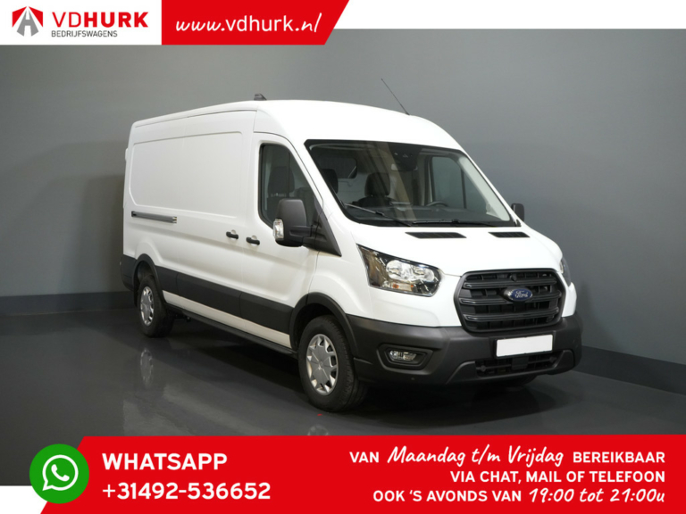 Ford Transit Van 350 2.0 TDCI 130 KM Aut. L3H2 Trend NOWOŚĆ Carplay/ Kamera/ Cruise/ PDC V+A/ DAB/ Airco