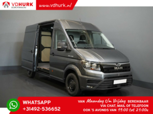 MAN TGE Van 3.180 2.0 180 hp Aut. L3H3 NEU Gev.Sitze/ Carplay/ Cruise/ Kamera/ Anhängerkupplung/ Trittstufe/ Schreiner/ 270Gr. Türen