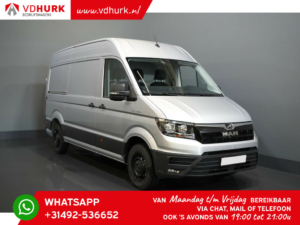 MAN TGE Van 3.180 2.0 180 hp Aut. L3H3 NEU Gev.Sitze/ Carplay/ Cruise/ Kamera/ Anhängerkupplung/ Trittstufe/ Btimmerd/ 270Gr. Türen