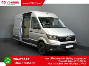 MAN TGE Van 3,180 2.0 180 hp Aut. L3H3 NEW Gev.Seats/ Carplay/ Cruise/ Camera/ Towbar/ step/ Btimmerd/ 270Gr. Doors