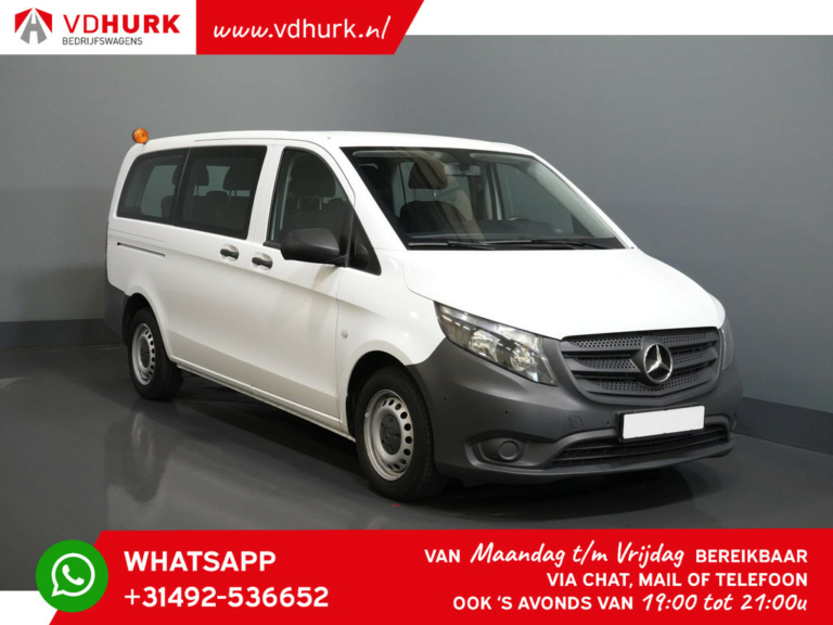 Mercedes-Benz Vito Transporte de Pasajeros Tourer 110 CDI L2 € 37.047,- incl. IVA/BPM Combi/ Kombi/ 9 Pers./ 9P/ 9 Person/ Navi/ Cruise/ PDC/ Airco