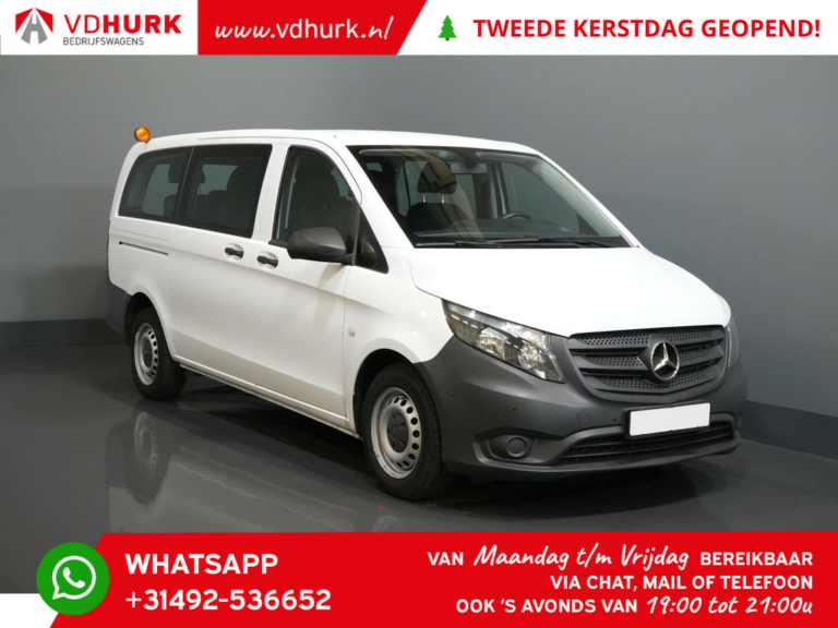 Mercedes-Benz Vito Tourisme 110 CDI L2 €35,772 incl. TVA/BPM READY2GO Combi/ Kombi/ 9 Pers./ 9P/ 9 Person/ Navi/ Cruise/ PDC/ Airco