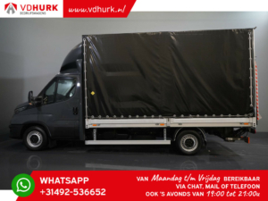 Iveco Daily Huifzeil 35S18 3.0 180 hp Box body/ 2x Sliding tarpaulin/ Tail lift/ Adapt. Cruise/ LED/ Gev. stoel/ Topspoiler/ Climate/ Navi