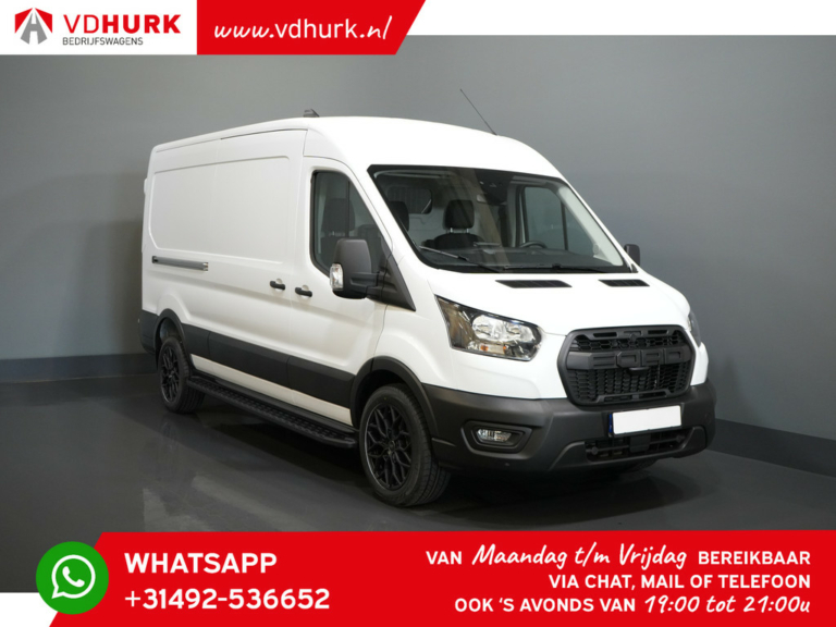 Ford Transit Van 2.0 TDCI 130 cv Aut. L3H2 Trend NEW Carplay/ Telecamera/ LMV/ Griglia Raptor/ Pedane laterali/ Crociera/ PDC V+A/ DAB/ Airco