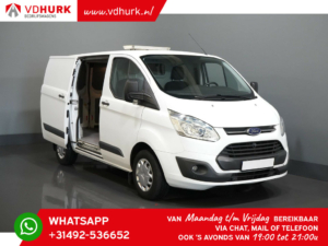 Ford Transit Custom Van 2.2 TDCI Trend 2xPorte coulissante/ Crochet de remorquage/ PDC/ Cruise/ Airco/ Bluetooth