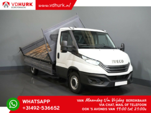 Iveco Daily Kipper 35S18H 3.0 180 hp Aut. (ZF) 3 Side Tipper/ benne basculante/ benne basculante/ capacité de remorquage 3.5T/ boîte de chargement ouverte/ dreiseiten/ Pritsche/ 397x200x40