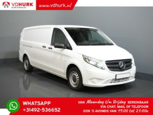 Mercedes-Benz Vito Van 116 CDI Aut. L3 XL LED/ 2x Schiebetür/ Standheizung/ Sitzheizung/ Kamera/ Cruise/ Abschlepphaken/ Klimaanlage