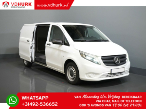 Mercedes-Benz Vito Van 116 CDI Aut. L3 XL LED/ 2x puerta corredera/ Calefacción de pie/ Calefacción de asiento/ Cámara/ Crucero/ Gancho de remolque/ Aire acondicionado