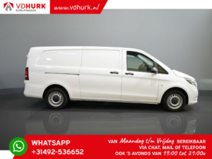 Mercedes-Benz Vito Bestelbus 116 CDI Aut. L3 XL LED/ 2x Schuifdeur/ Standkachel/ Stoelverw./ Camera/ Cruise/ Trekhaak/ Airco