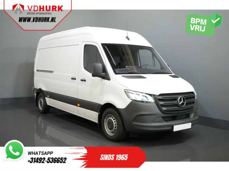 Mercedes-Benz Sprinter Van 211 Aut. L2H2 BPM FREE/ LED/ Ogrzewanie postojowe/ Ogrzewanie siedzeń/ Klimatyzacja/ Carplay/ Kamera/ Rejs/ Hak holowniczy