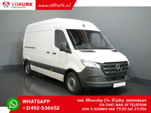 Mercedes-Benz Sprinter Bestelbus 12x! Aut. L2H2 LED/ Standkachel/ Stoelverw./ Carplay/ Camera/ Cruise/ Trekhaak/ Airco