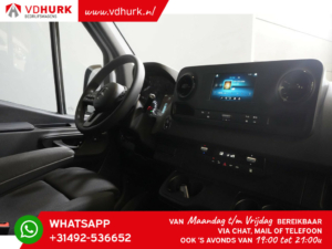 Mercedes-Benz Sprinter Van 12x! Aut. L2H2 LED/ Stand heater/ Seat heating/ Carplay/ Camera/ Cruise/ Towing hook/ Air conditioning