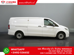 Mercedes-Benz Vito Van 116 CDI Aut. L3 XL LED/ 2x uși glisante/ Încălzire stand/ Încălzire scaune/ Cameră foto/ Cruise/ Cârlig de remorcare/ Aer condiționat