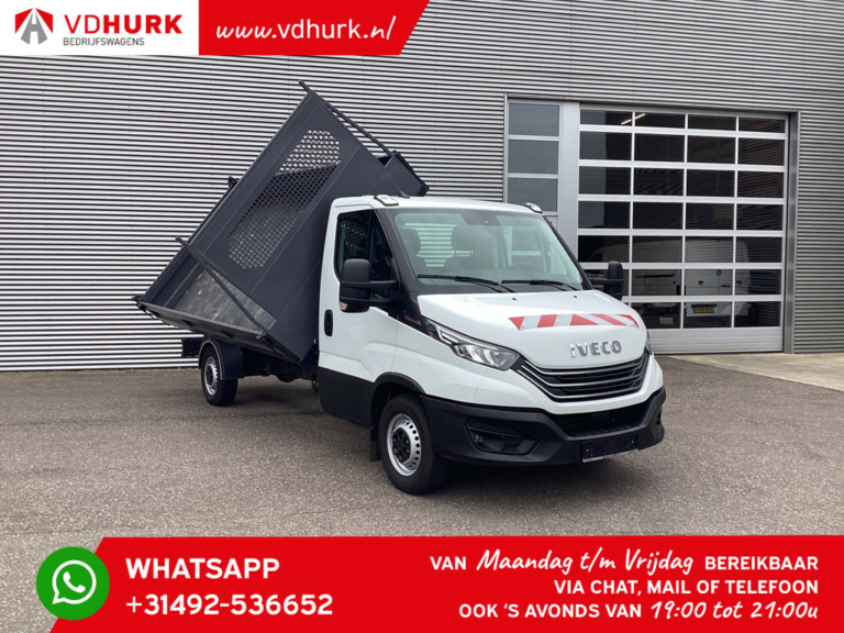 Iveco Daily Kipper 35S18H 3.0 180 CP Aut. (ZF) 3 Side Tipper/ Tipper/ Tipper/ 3.5T remorcare/ Open cutie de marfă/ dreiseiten/ Pritsche/ 397x200x40