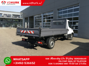 Iveco Daily Open laadbak 35S18H 3.0 180 pk Aut. (ZF) 3 Zijde Kipper/ kieper/ Tipper/ 3.5T trekverm./ Open laadbak/ dreiseiten/ Pritsche/ 397x200x40