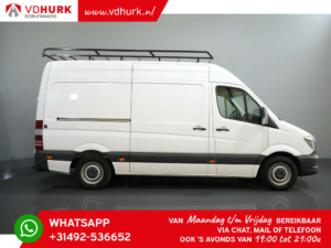 Mercedes-Benz Sprinter Van 314 2.2 CDI EUR6 2.8T Statek holowniczy/ Kamera/ Bagażnik dachowy/ Hak holowniczy/ Klimatyzacja