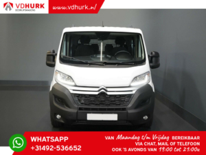 Citroën Jumper Open laadbak 2.2 HDi 140 pk DC Dubbel Cabine/ Open Laadbak/ Pick-up/ 6p/ Gev. Stoel/ Carplay/ Navi/ Cruise