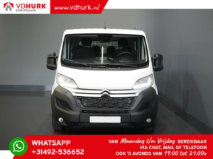 Citroën Jumper Open laadbak 2.2 HDi 140 pk DC Dubbel Cabine/ Open Laadbak/ Pick-up/ 6p/ Gev. Stoel/ Carplay/ Navi/ Cruise