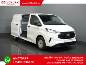 Ford Transit Custom Bestelbus 320 2.0 TDCI 150 pk L2 5 jaar/ 200.000km GARANTIE! Trekverm./ LED/ Carplay/ Camera/ Stoelverw./ Climate/ PDC