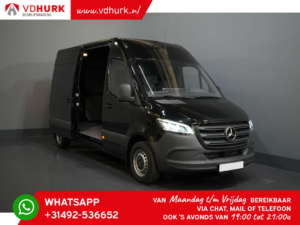 Mercedes-Benz Sprinter Bestelbus 12x! Aut. L2H2 LED/ Standkachel/ Stoelverw./ Climate/ Carplay/ Camera/ Cruise/ Trekhaak