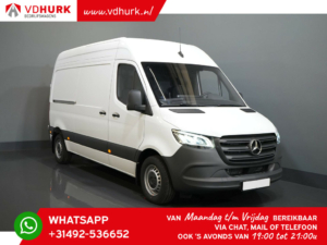 ¡Mercedes-Benz Sprinter Van 12x! Aut. L2H2 LED/ Calefacción de pie/ Calefacción de asiento/ Climatización/ Carplay/ Cámara/ Crucero/ Gancho de remolque