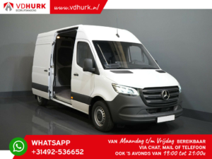 ¡Mercedes-Benz Sprinter Van 12x! Aut. L2H2 LED/ Calefacción de pie/ Calefacción de asiento/ Climatización/ Carplay/ Cámara/ Crucero/ Gancho de remolque