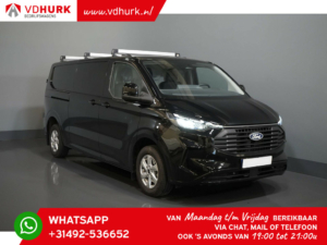 Ford Transit Custom Van 2.0 TDCI 136 ch L2 Limited Seatverw./ 2x Sliding door/ LMV/ 2.5 T towbar/ Keyless/ Camera/ Towbar