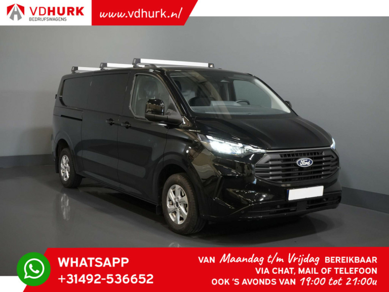 Ford Transit Custom Vans 2.0 TDCI 136 hp L2 Limited Seatverw./ 2x Sliding door/ LMV/ 2.5 T towbar/ Keyless/ Camera/ Towbar