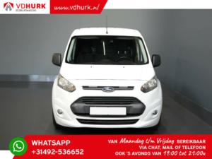 Ford Transit Connect Van 1.5 TDCI 100 cv E6 Carplay/ Navi/ Cruise/ 3 pers./ Telecamera/ Clima/ Stoelverw./ Gancio di traino