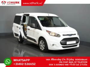 Ford Transit Connect Van 1.5 TDCI 100 cv E6 Carplay/ Navi/ Cruise/ 3 pers./ Telecamera/ Clima/ Stoelverw./ Gancio di traino