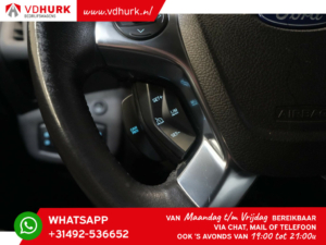 Ford Transit Connect Bestelbus 1.5 TDCI 100 pk E6 Carplay/ Navi/ Cruise/ 3 pers./ Camera/ Climate/ Stoelverw./ Trekhaak