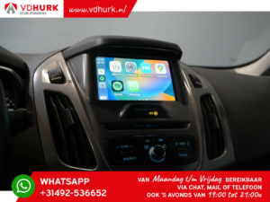 Ford Transit Connect Van 1.5 TDCI 100 cv E6 Carplay/ Navi/ Cruise/ 3 pers./ Telecamera/ Clima/ Stoelverw./ Gancio di traino