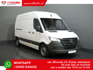 ¡Mercedes-Benz Sprinter Van 12x! Aut. L2H2 LED/ Calefacción de pie/ Calefacción de asiento/ Climatización/ Carplay/ Cámara/ Crucero/ Gancho de remolque/ Aire acondicionado