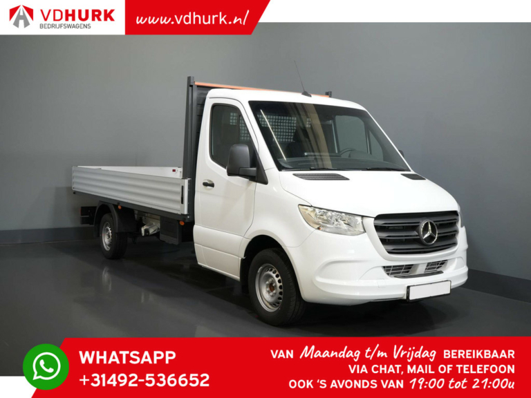 Mercedes-Benz Sprinter Open laadbak 317 CDI Aut. L3 caroserie deschisă/ 3.5t remorcare/ MBUX/ 4.3m caroserie/ Încălzire scaune/ Cruise/ Towbar