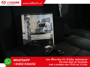 Mercedes-Benz Sprinter Open laadbak 317 CDI Aut. L3 Open laadbak/ 3.5T Treverm/ MBUX/ 4.3m bak/ Stoelverw./ Cruise/ Trekhaak