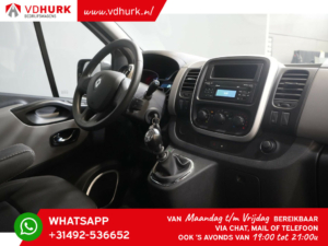 Renault Trafic Furgón 1.6 dCi Sortimo interior L+R/ PDC/ Gancho remolque/ Aire acondicionado