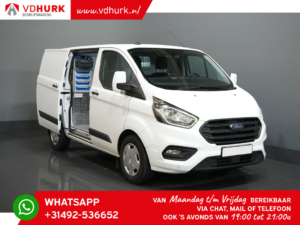 Ford Transit Custom Van 2.0 TDCI 130 hp Aut. Sortimo Interior/ Stand Heater/ Seat heating/ PDC/ Navi/ Cruise