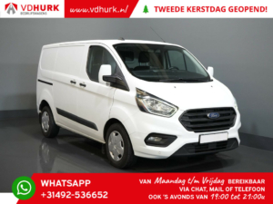 Ford Transit Custom Van 2.0 TDCI 130 hp Aut. Sortimo Interior/ Stand Heater/ Seat heating/ PDC/ Navi/ Cruise