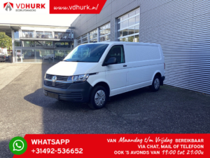 Volkswagen Transporter Van T6.1 2.0 TDI 150 KM DSG Aut. L2 Ogrzewanie postojowe/ Ogrzewanie siedzeń/ Carplay/ Kamera/ PDC/ Cruise/ Hak holowniczy