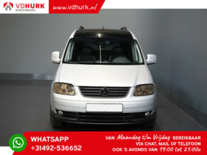 Volkswagen Caddy Bestelbus 1.6 BENZINE MARGE APK 7-'25/ Airco/ Leder/ LMV/ Cruise/ Trekhaak