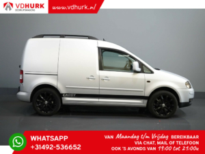 Volkswagen Caddy Van 1.6 BENZINE MARGE MOT 7-'25/ Airco/ Leder/ LMV/ Cruise/ Anhängerkupplung