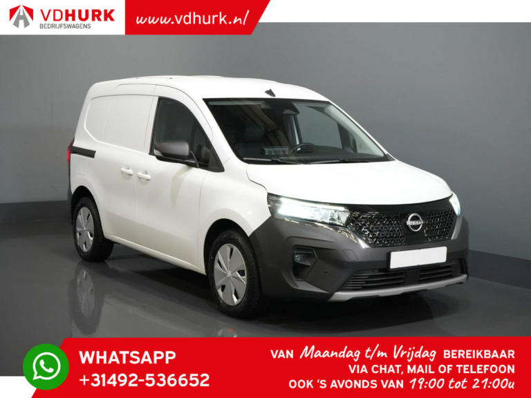 Nissan Townstar Bestelbus N-Connecta 45 kWh 301km WLTP LED/ Keyless/ Snellaad/ Leder/ Climate/ Carplay/ Camera/ PDC/ Cruise