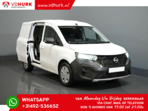 Nissan Townstar Van N-Connecta 45 kWh 301km WLTP SUBSIDY possible! LED/ Keyless/ Fast Charging/ Leather/ Climate/ Carplay/ Camera/ PDC/ Cruise