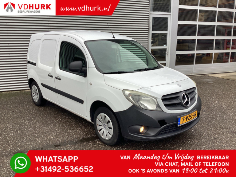 Mercedes-Benz Citan Van 108 CDI Ремінь безпеки / Буксирувальний гак / Круїз / Кондиціонер